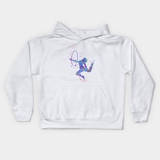 Gymnastics girl Kids Hoodie